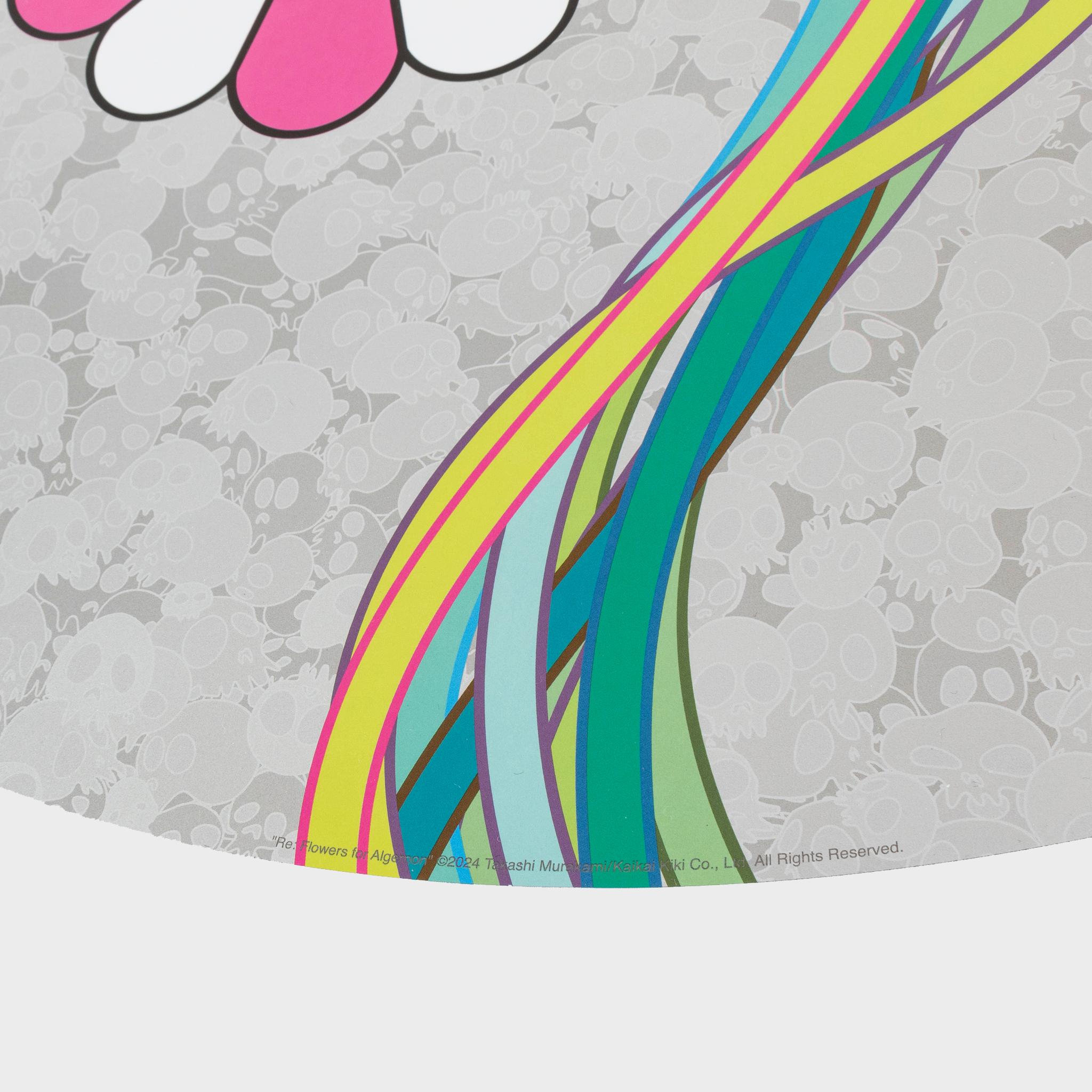 Re: Fiori per Algernon - Print Contemporaneo di Takashi Murakami