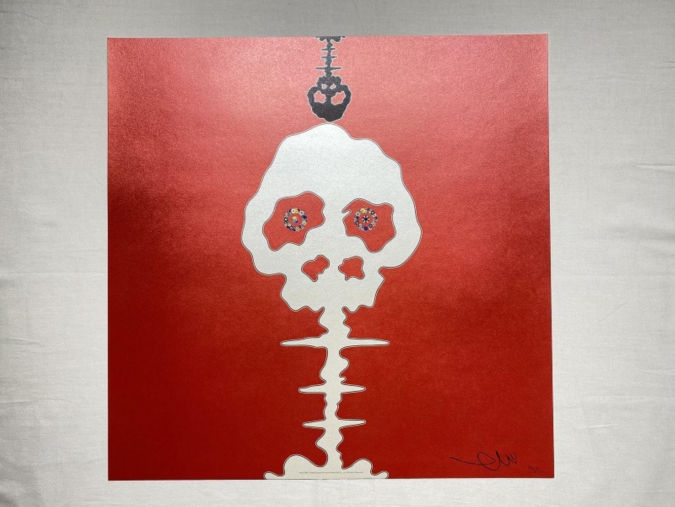 Tiempo Rojo (2011). Edición limitada (impresión) de Murakami, firmada y numerada - Print de Takashi Murakami