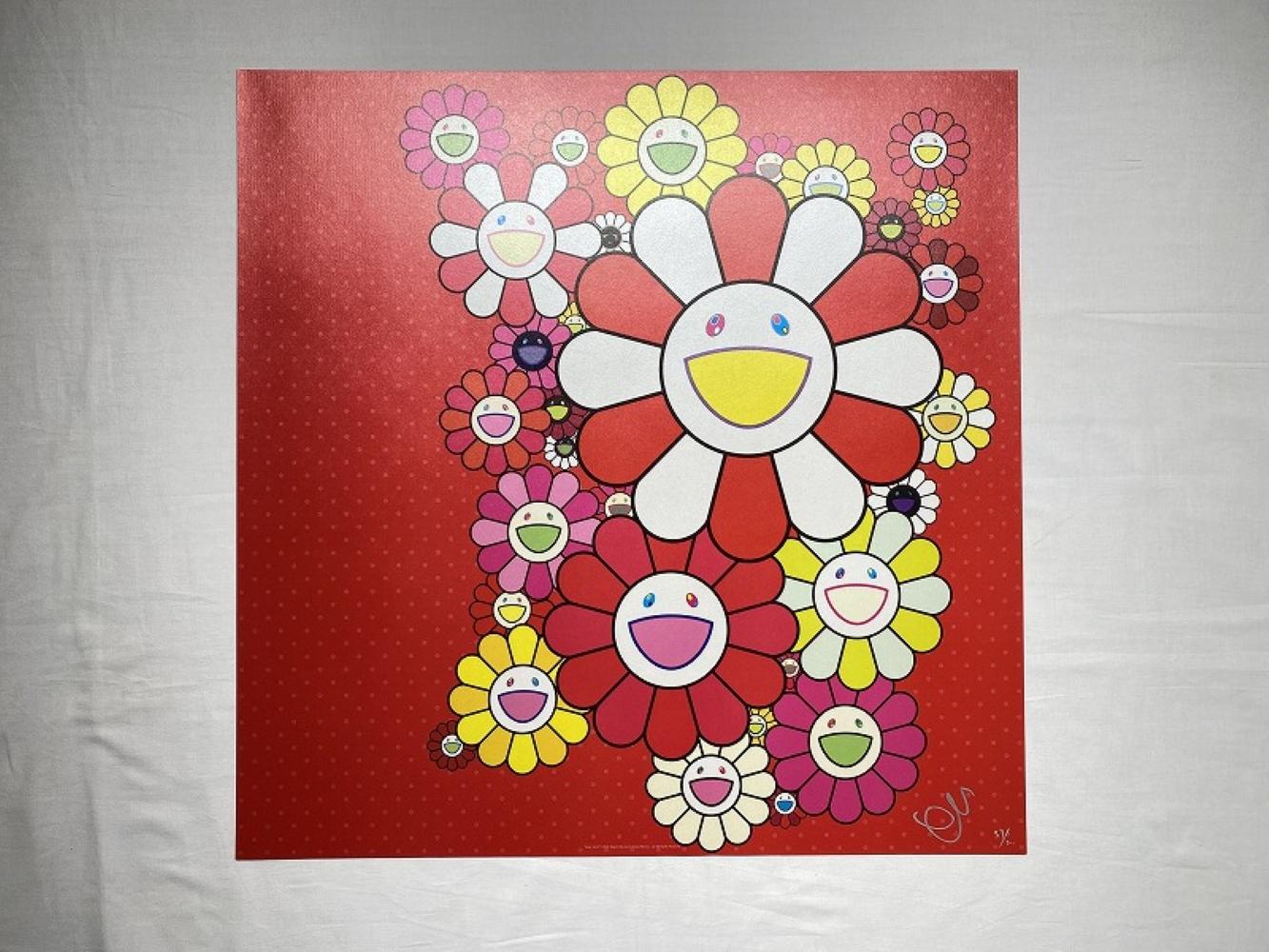 Terciopelo rosa. Edición limitada (impresión) de Takashi Murakami firmada y numerada en venta 1