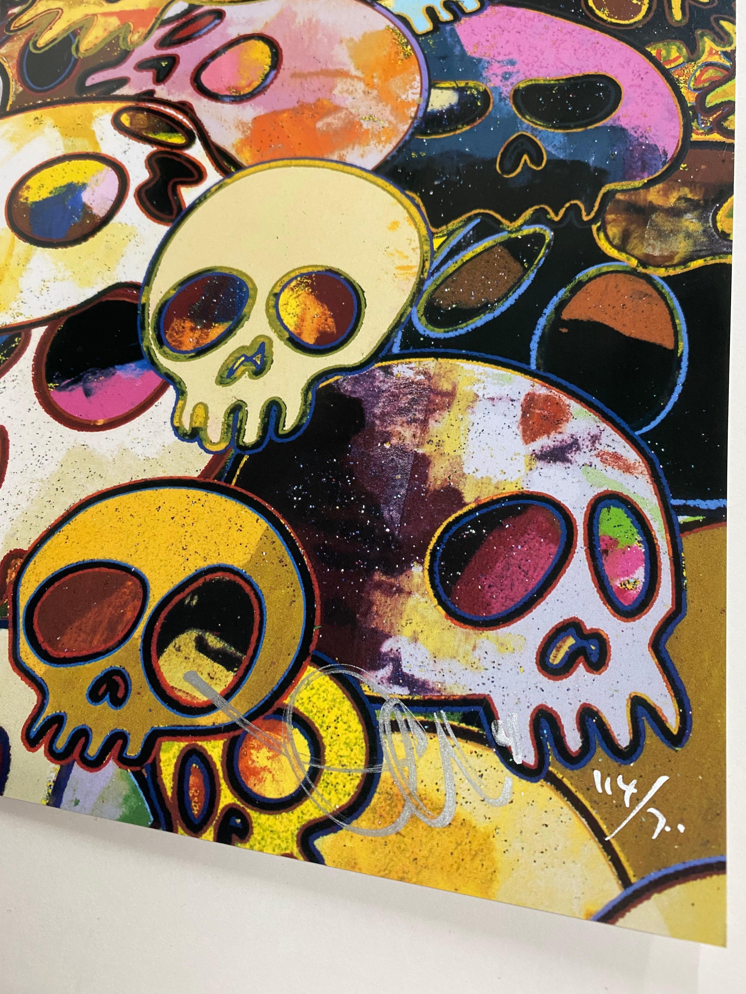 Skulls MGST 1962 - Print by Takashi Murakami