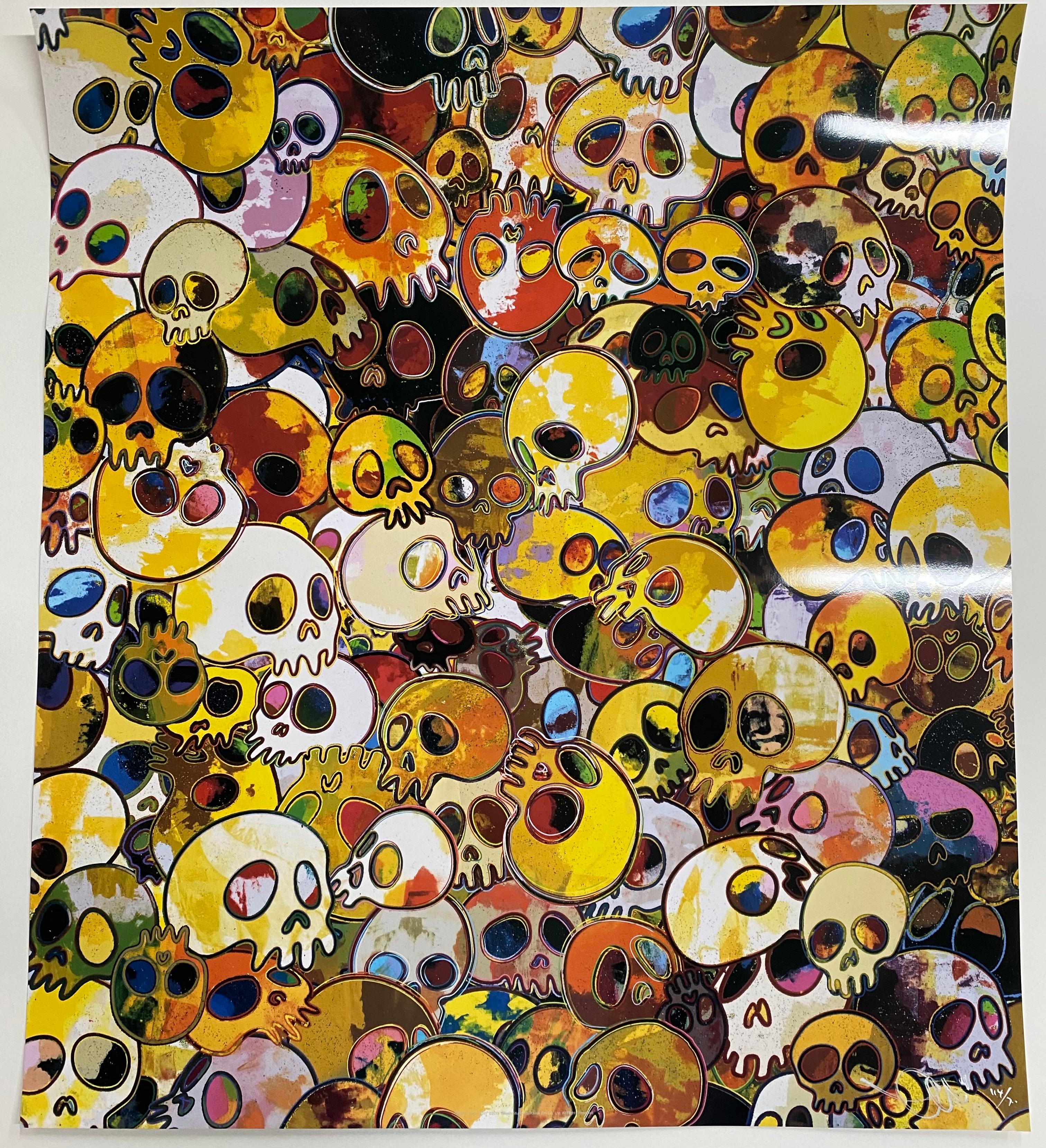 Takashi Murakami Print - Skulls MGST 1962