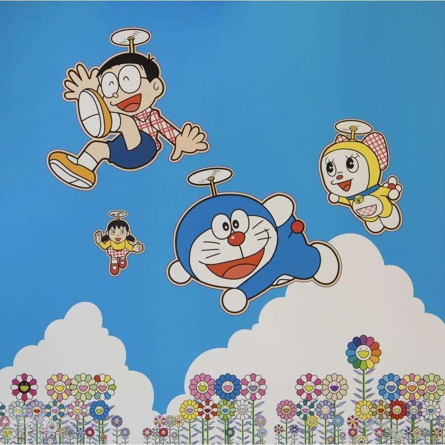 Takashi Murakami Print - So Much Fun, Under the Blue Sky