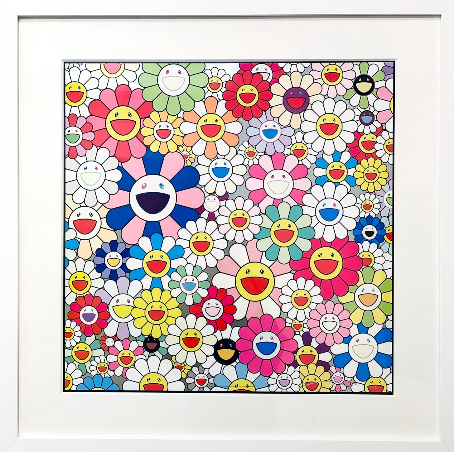 Such Cute Flowers  - Contemporary Print by Takashi Murakami