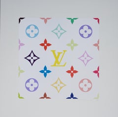 Superflat Monogram <Lemon> (Takashi Murakami, Louis Vuitton, Limited edition 50)