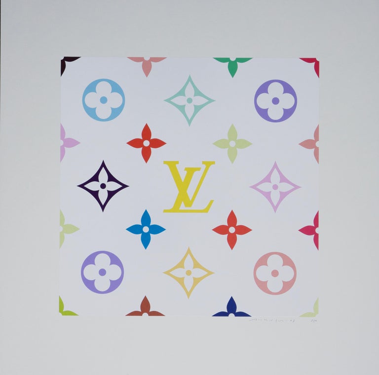 Takashi Murakami - Superflat Monogram <Lemon> (Takashi Murakami, Louis  Vuitton, Limited edition 50) For Sale at 1stDibs