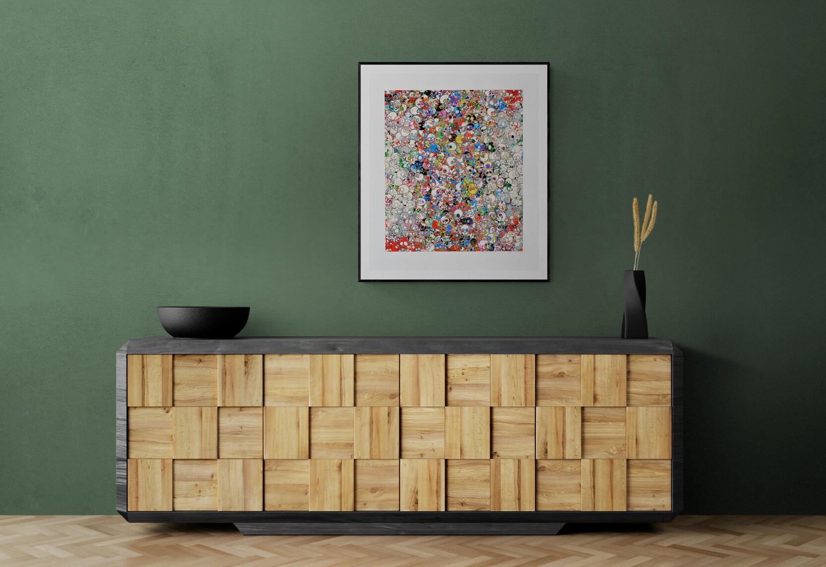 TAKASHI MURAKAMI : UNE FORK IN THE ROAD Signé et numéroté à la main. Super Flat (très plat), Pop Art 6