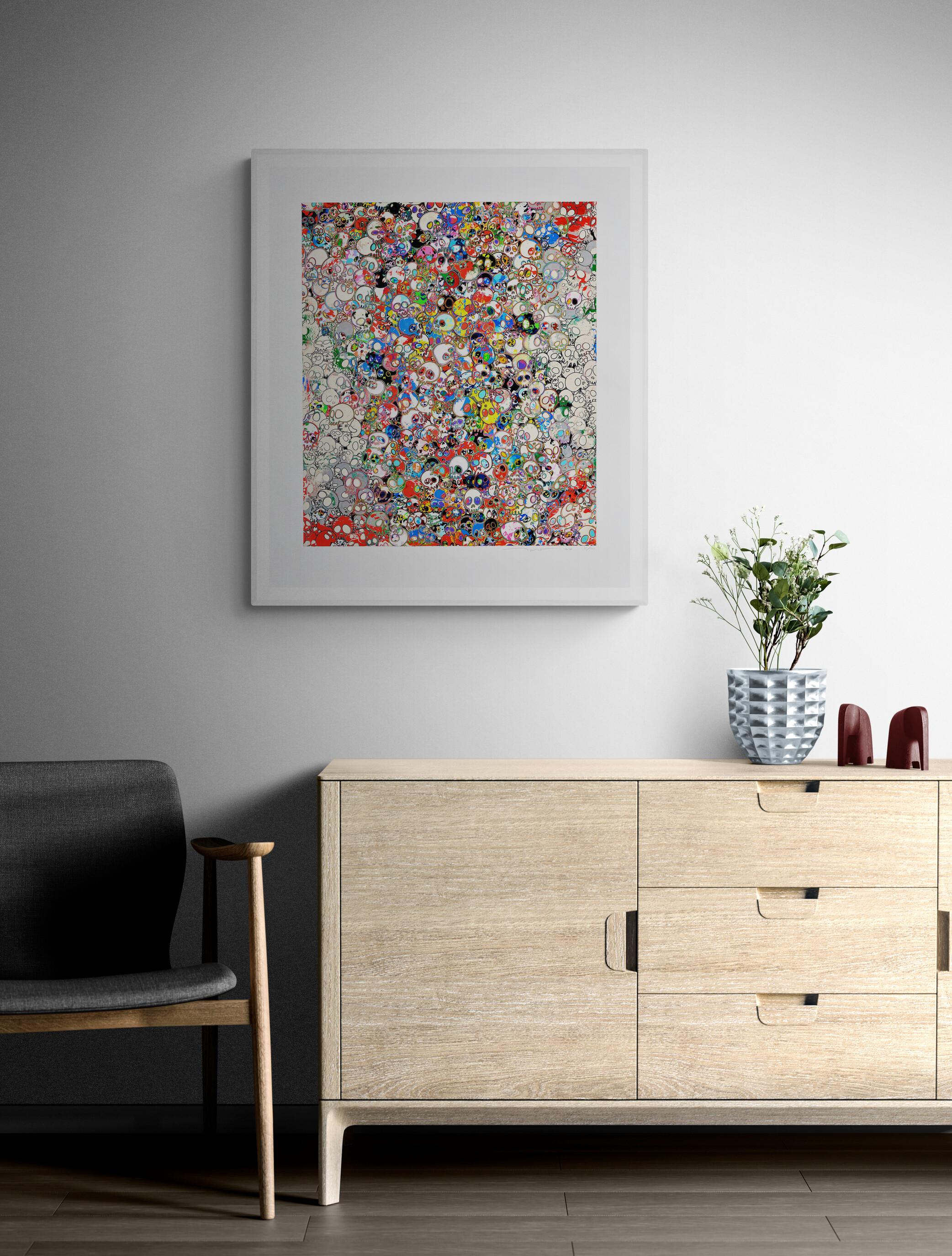 TAKASHI MURAKAMI : UNE FORK IN THE ROAD Signé et numéroté à la main. Super Flat (très plat), Pop Art 5