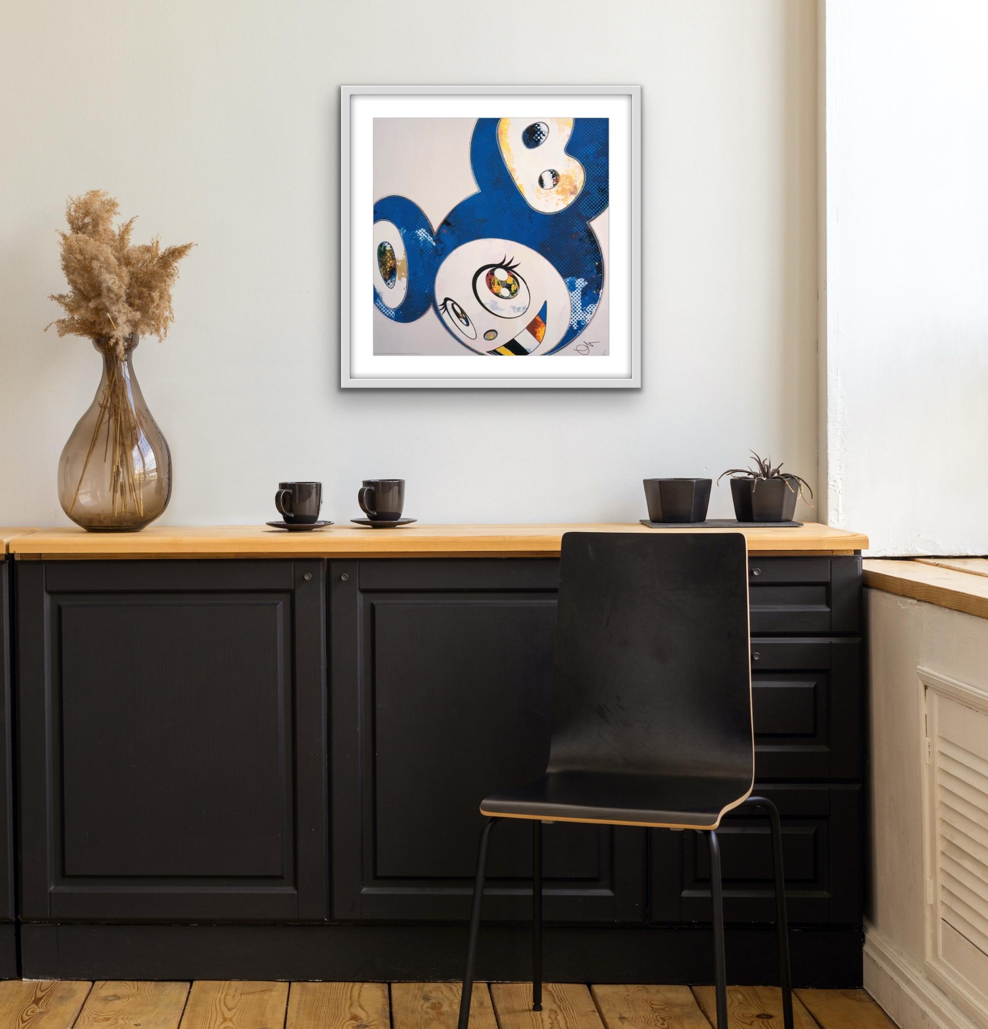 Takashi Murakami - And Then x 6 (Blue: The Polke Method) 2016 in vendita 2
