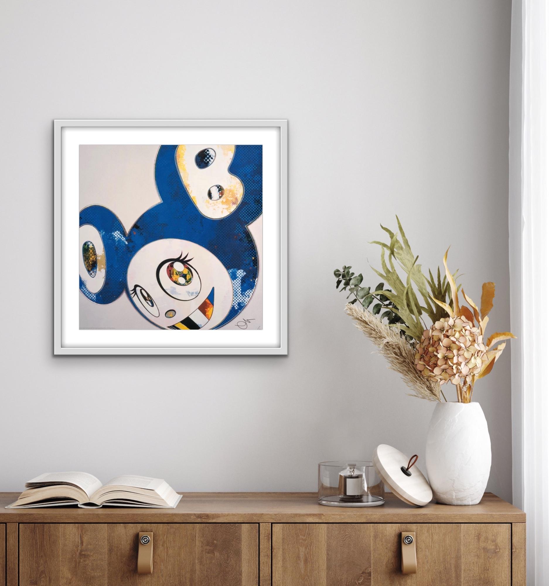 Takashi Murakami - And Then x 6 (Blue: The Polke Method) 2016 in vendita 4