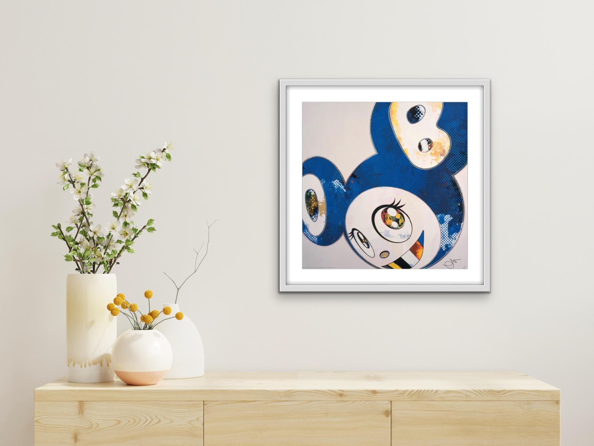 Takashi Murakami - And Then x 6 (Blue: The Polke Method) 2016 in vendita 5