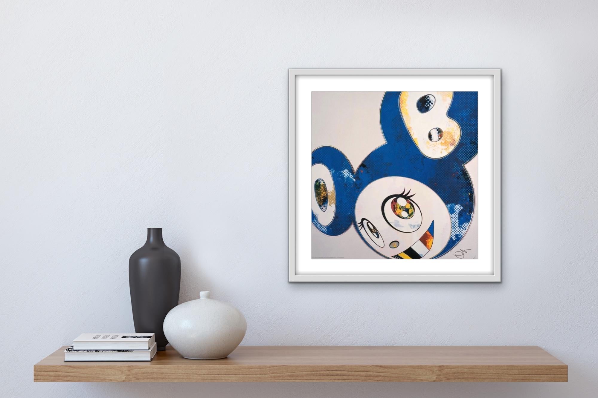 Takashi Murakami - And Then x 6 (Blue: The Polke Method) 2016 in vendita 6