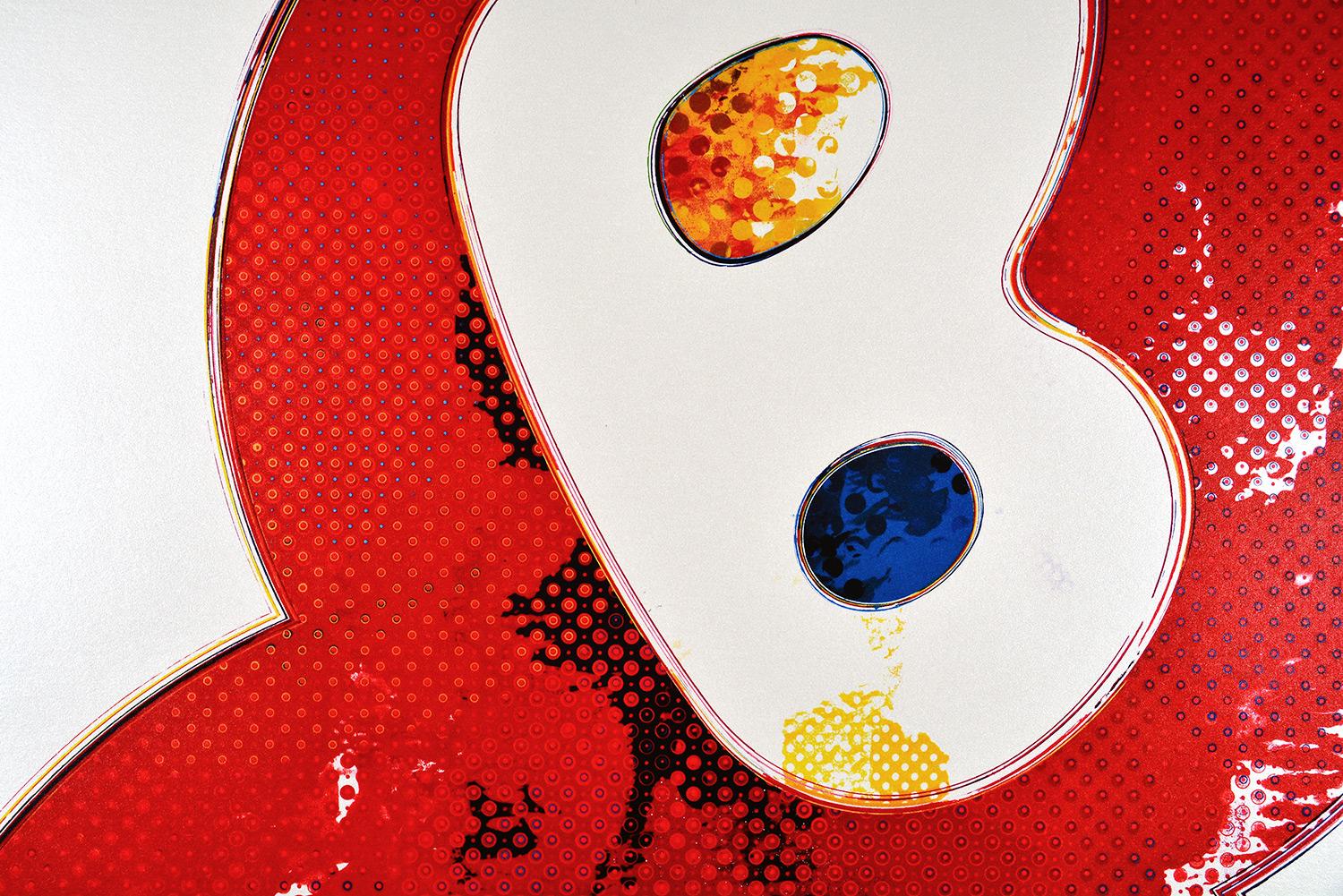 Takashi Murakami: And Then x 727 (Vermillion SHU) Superflat firmato a mano, Pop Art 3