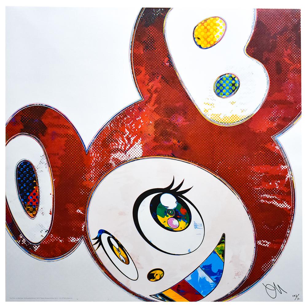 TAKASHI MURAKAMI AND THEN x6 (Red Dot The Superflat Method) - Print by Takashi Murakami