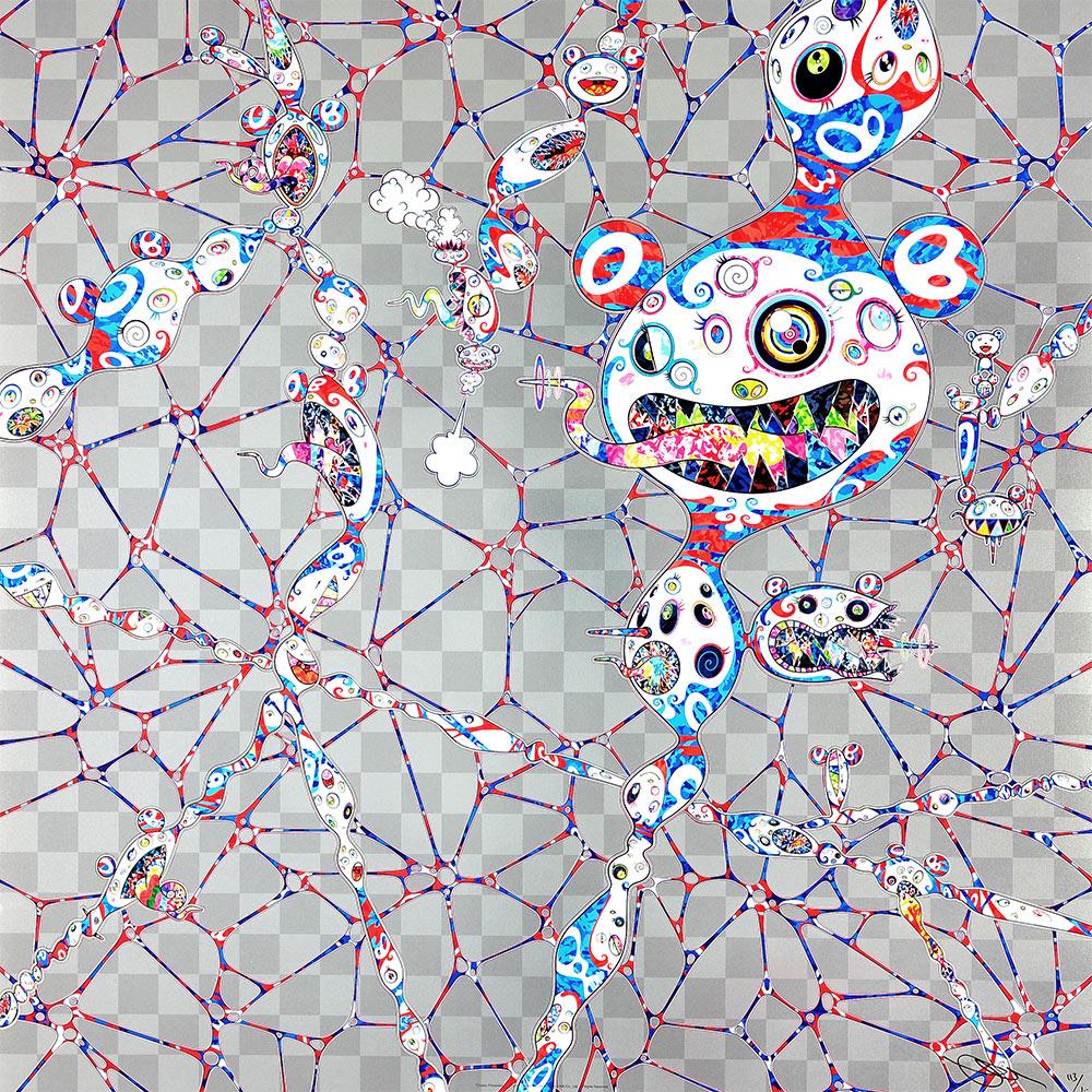 TAKASHI MURAKAMI: Chaos: Primordial Life - Superflat, Japanese Pop Art