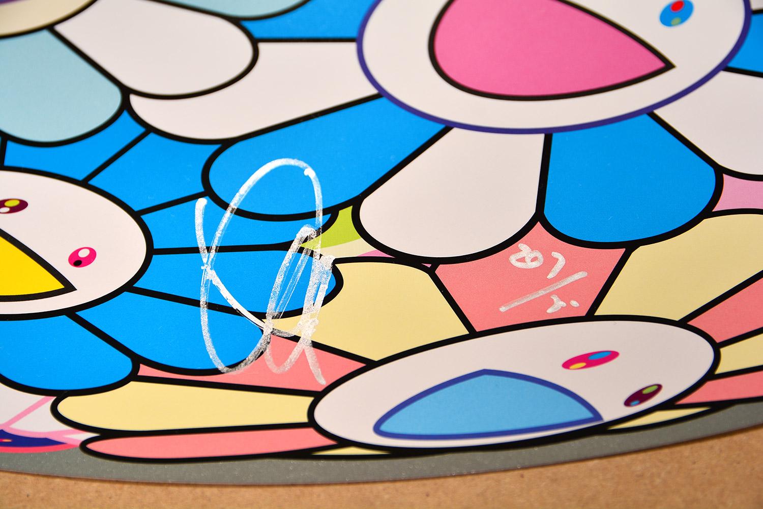 TAKASHI MURAKAMI: COLORFUL, MIRACLE, SPARKLE Superflat Japanese Pop Art Flowers For Sale 1