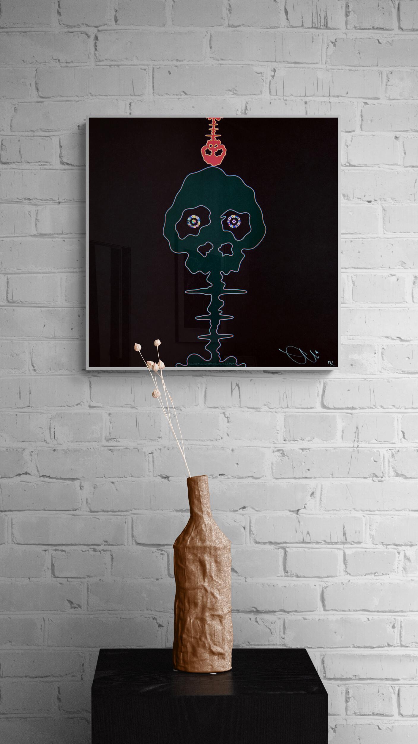 TAKASHI MURAKAMI DOB & Me On the Red... Hand signed & numbered Superflat Pop Art For Sale 1