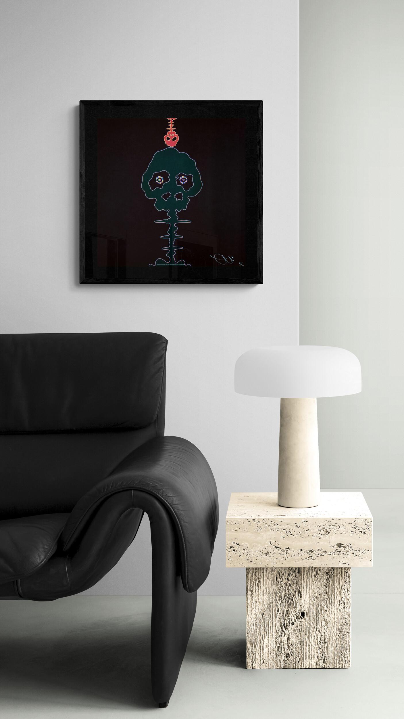 TAKASHI MURAKAMI DOB & Me On the Red... Hand signed & numbered Superflat Pop Art For Sale 3