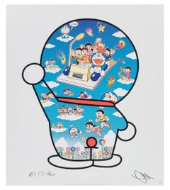 Takashi Murakami Doraemon, Let's Go Beyond These Dimensions on a Time Machine w