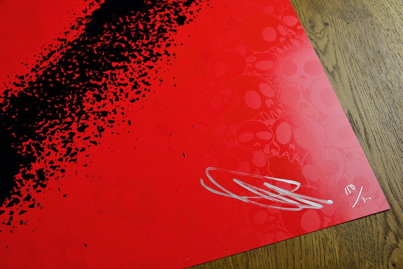 ENSÕ - EL CORAZÓN
Fecha de creación: 2016
Soporte: Litografía offset con estampación en frío y barniz de alto brillo sobre papel
Número de edición: 150/300
Tamaño: 68 x 68 cm
Observaciones: Litografía offset sobre papel firmada y numerada a mano por