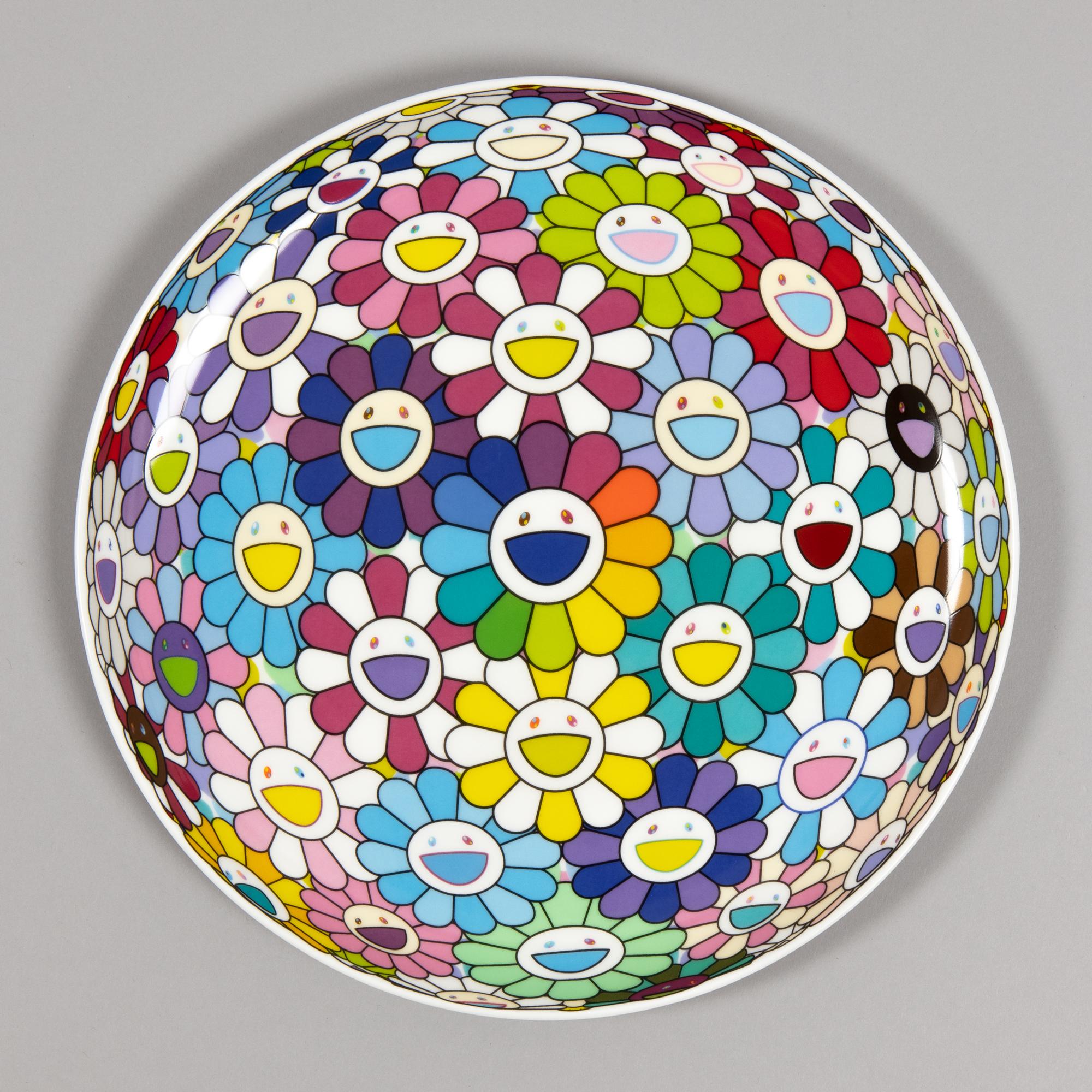 Takashi Murakami, Gargantua sul tuo palmo - Piatto in edizione limitata, Pop Art 5