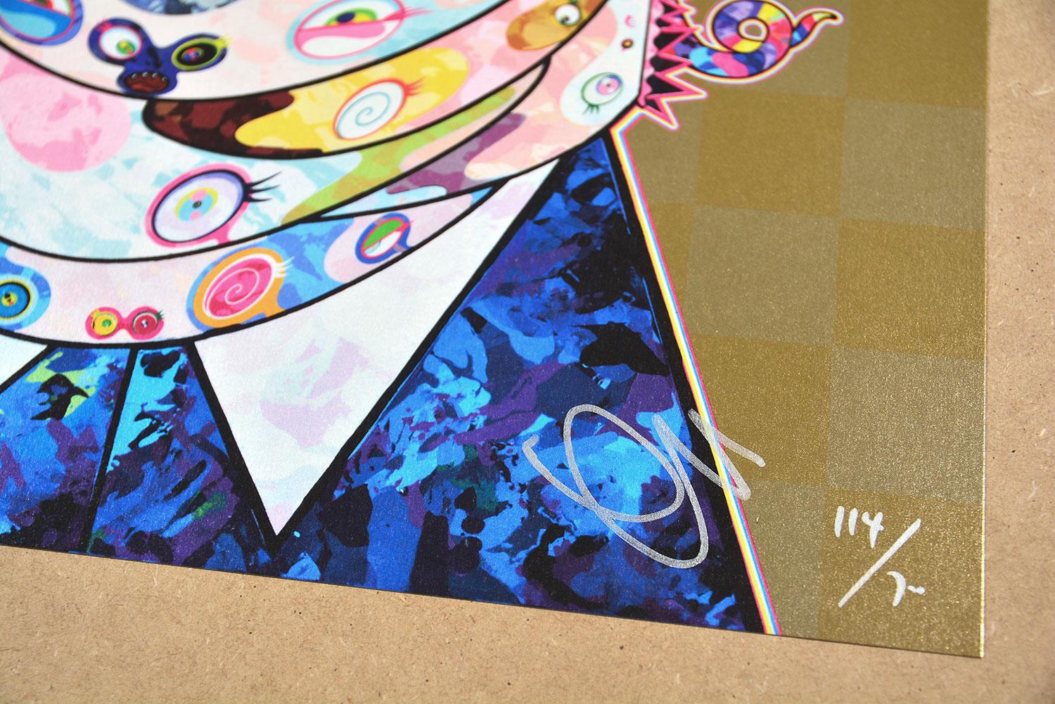 TAKASHI MURAKAMI - HOMENAJE A FRANCIS BACON DIPTYCH Superplano, Arte Pop en venta 2
