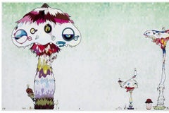 Takashi MURAKAMI Hypha will cover the world 2009 Signed and Numbered FRAMED