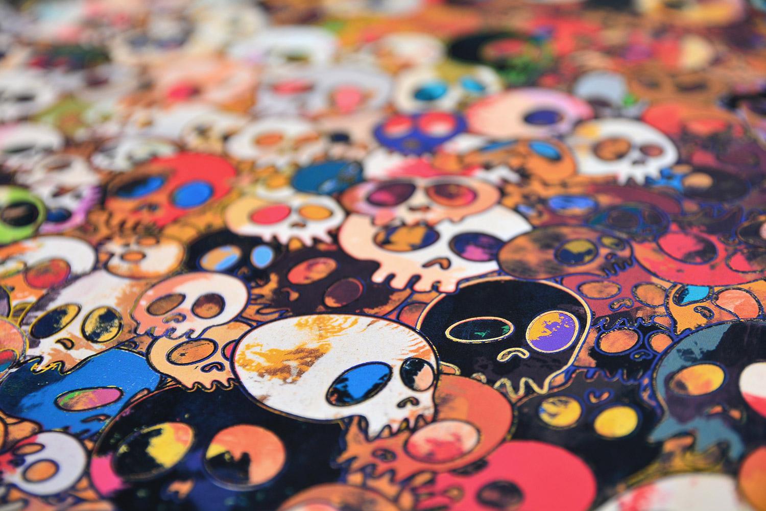 TAKASHI MURAKAMI - I KNOW NOT I KNOW Hand signé et numéroté Super Flat, Pop Art - Marron Figurative Print par Takashi Murakami
