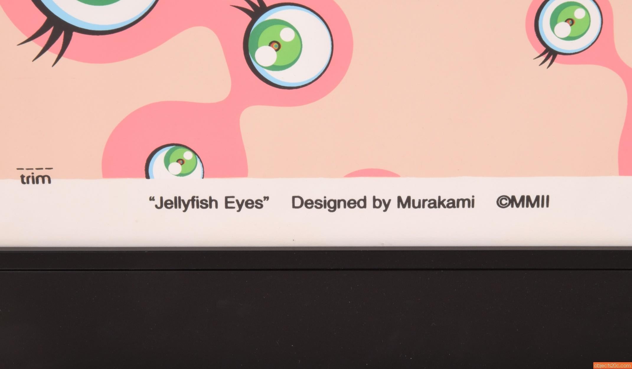 Takashi Murakami Jellyfish Eyes Wandteppich im Angebot 2