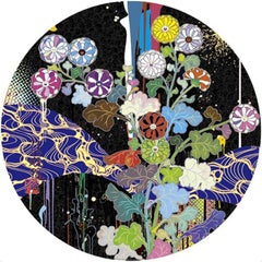 TAKASHI MURAKAMI : Korin, édition limitée signée à la main et nue. Super Flat, Pop Art