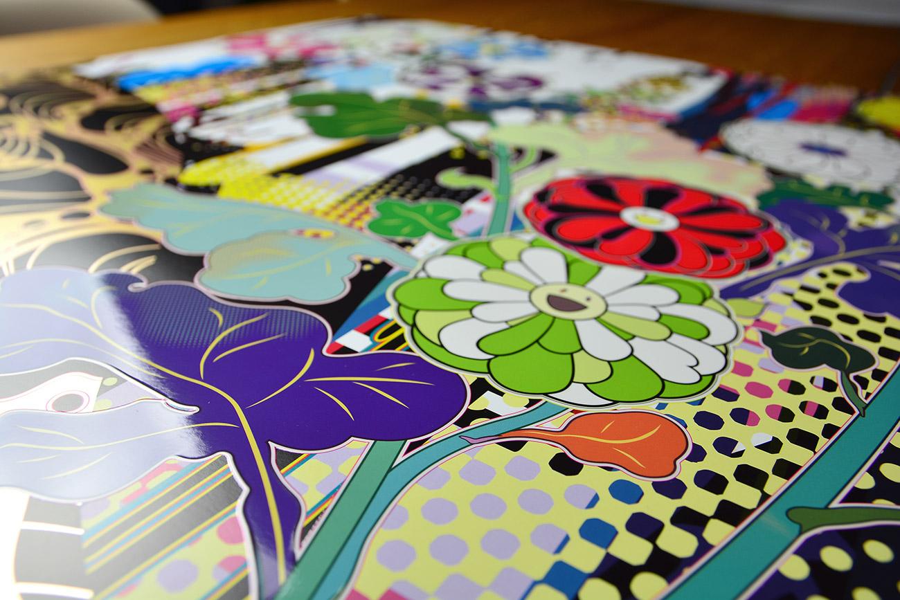 TAKASHI MURAKAMI - KYOTO: KŌRIN Hand signed & numbered. Superflat, Pop Art - Beige Figurative Print by Takashi Murakami
