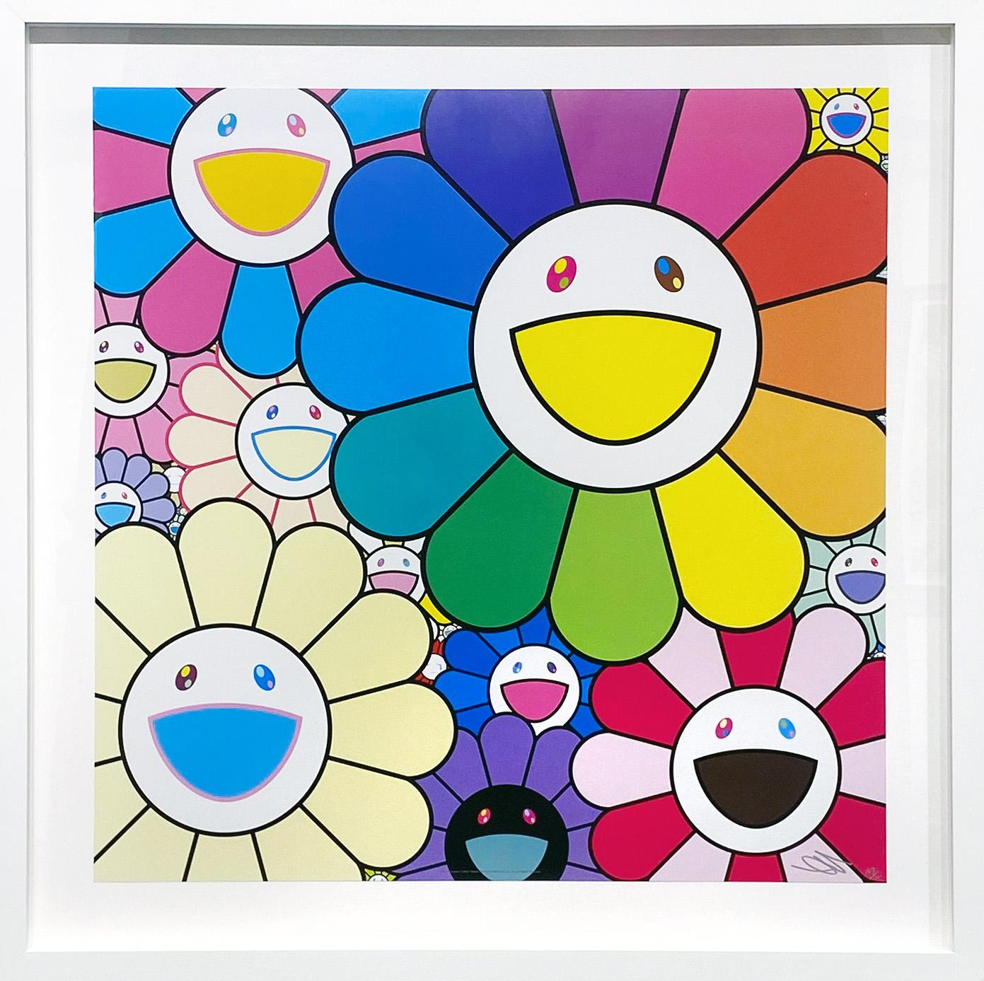 Takashi Murakami "Lots of Flowers" Lithograph