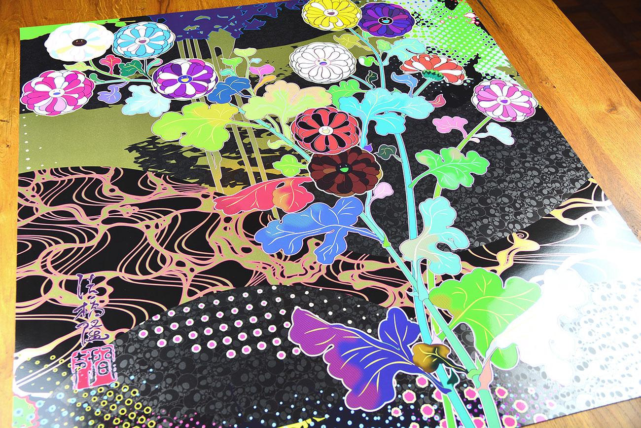 TAKASHI MURAKAMI - MIYABI: KŌRIN Pop Art. Traditionelle japanische Blumen aus Japan – Print von Takashi Murakami