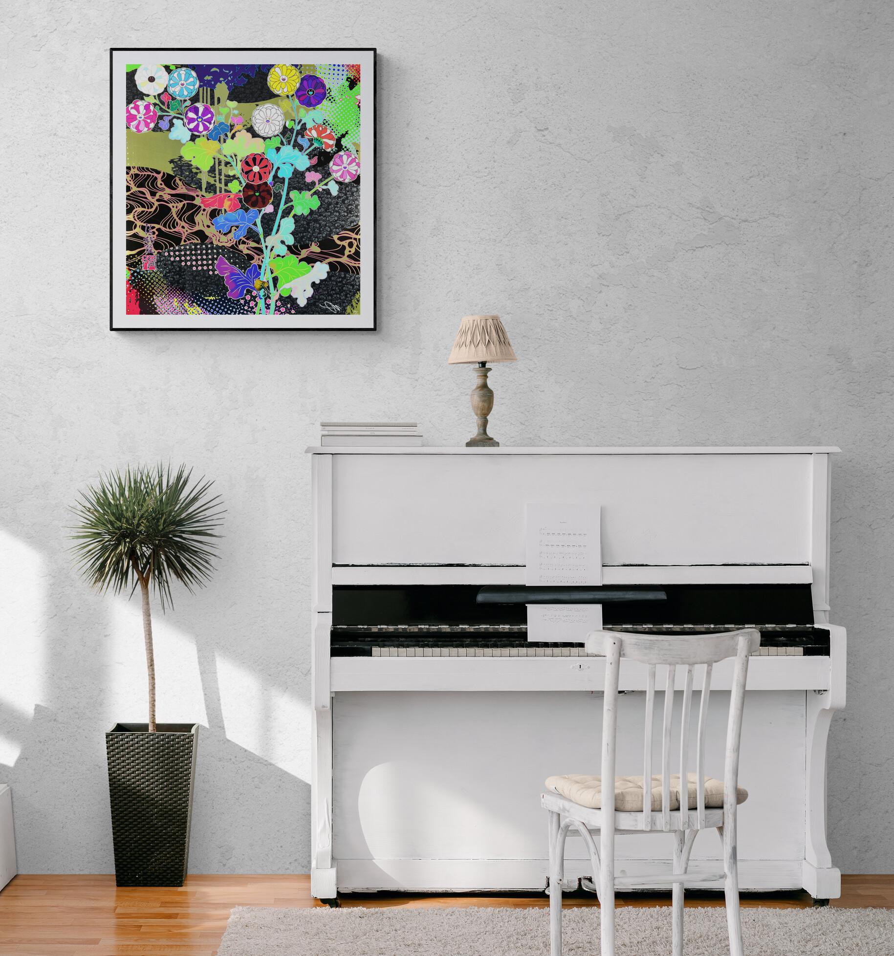 TAKASHI MURAKAMI - MIYABI: KŌRIN Pop Art. Fiori tradizionali giapponesi 5