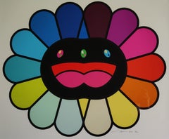 Takashi Murakami -- Multicolor Double Face: Black