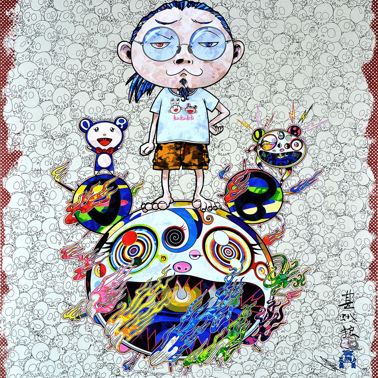 TAKASHI MURAKAMI: Obliterate the... Hand signed & numbered. Superflat, Pop Art - Print by Takashi Murakami