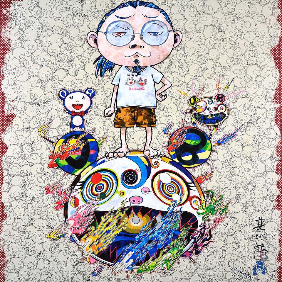 Takashi Murakami - TAKASHI MURAKAMI: DOB: Myxomycete - Superflat ...