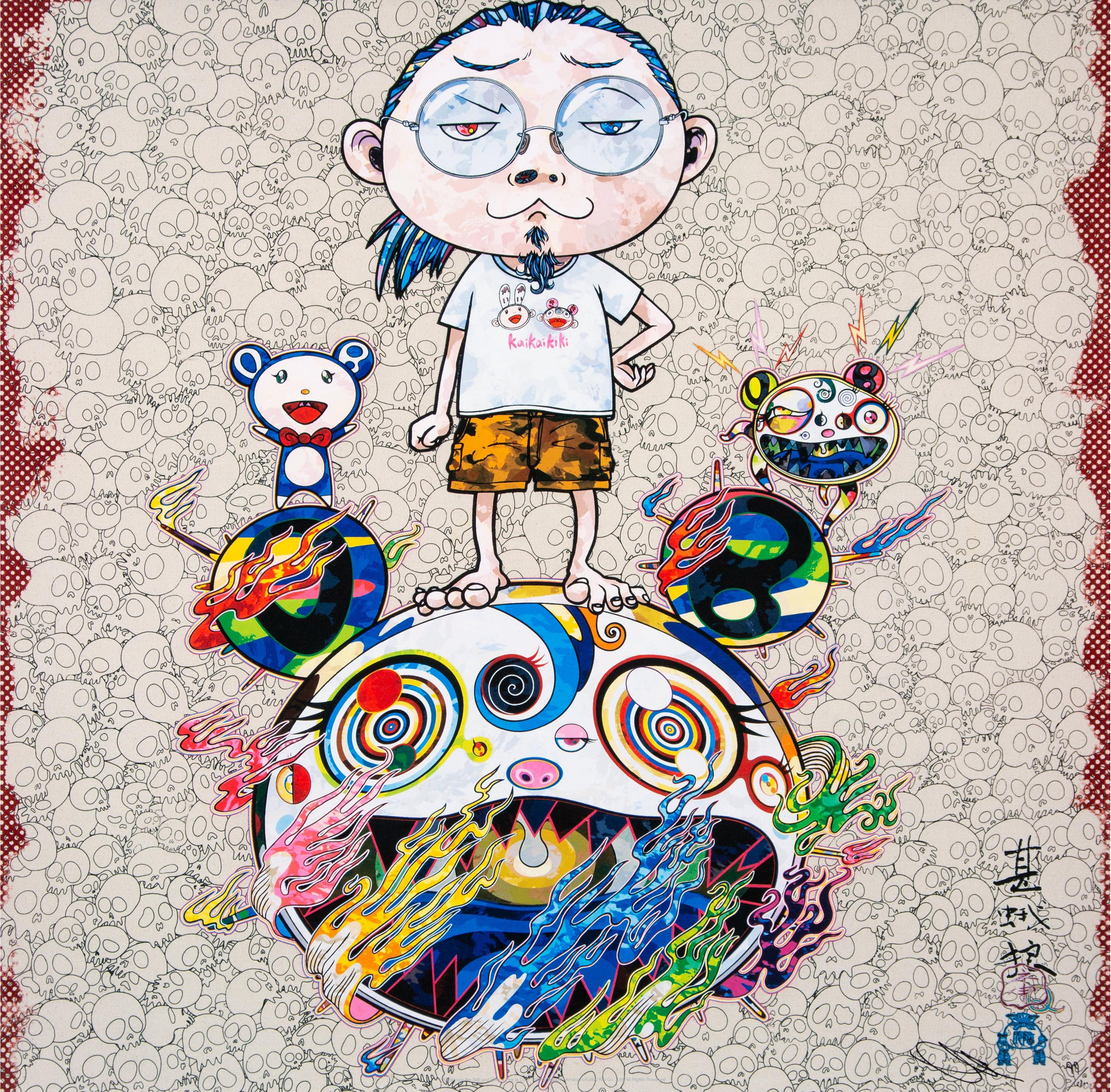 Takashi Murakami Figurative Print - TAKASHI MURAKAMI: Obliterate the... Hand signed & numbered. Superflat, Pop Art