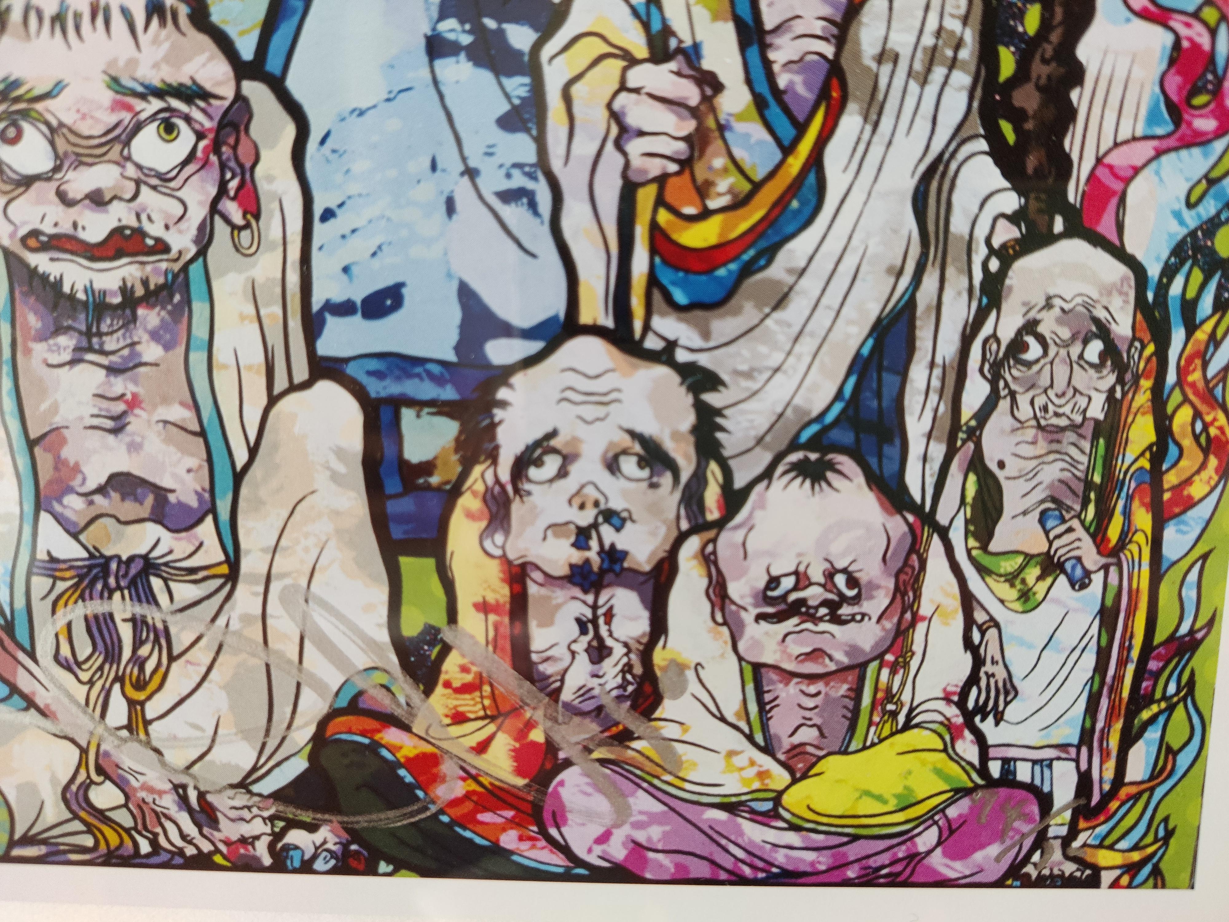 Takashi Murakami -- Il Demone Rosso e il Demone Blu con 48 Arhat 5