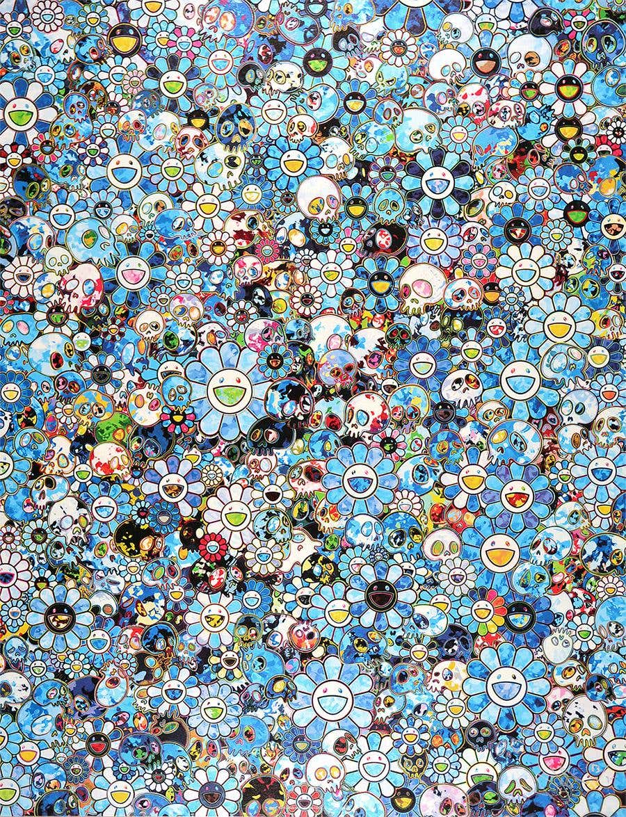 Takashi Murakami - TAKASHI MURAKAMI: Flower Ball: Lots of Colors. Hand ...