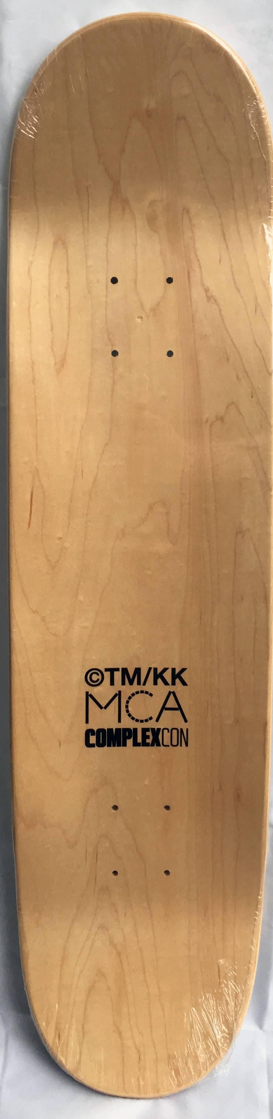 Takashi Murakami Skateboard Deck (Takashi Murakami flowers) For Sale 3