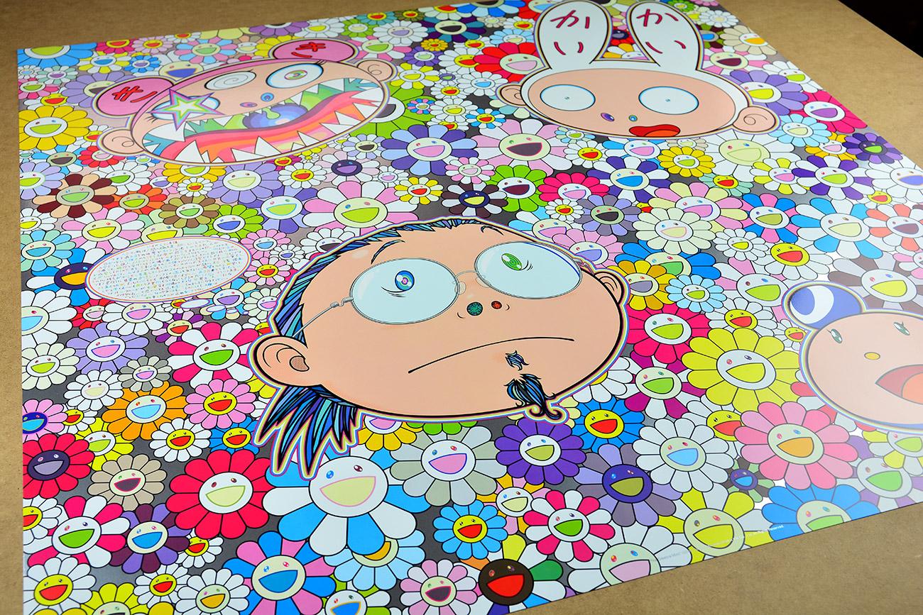 TAKASHI MURAKAMI: The Creative Mind - Hand signed & numbered Superflat, Pop Art - Print by Takashi Murakami