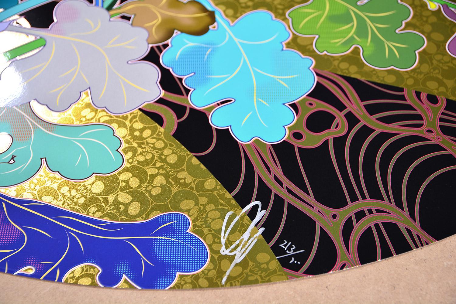 Takashi Murakami – „The GOLDEN AGE: HOKKYO TAKASHI“, Pop-Art, Goldskulpturen und Blumen im Angebot 5