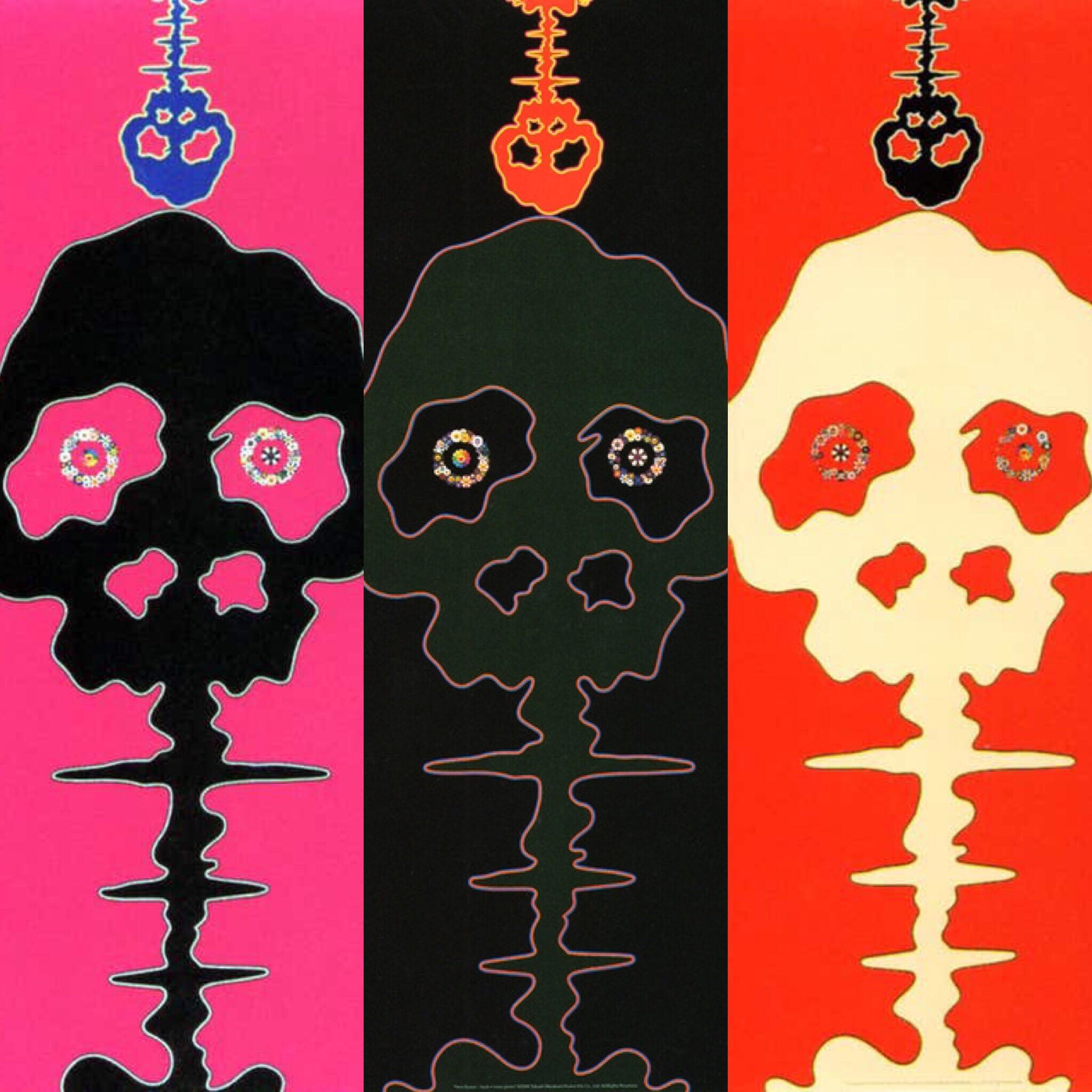 takashi murakami time bokan red