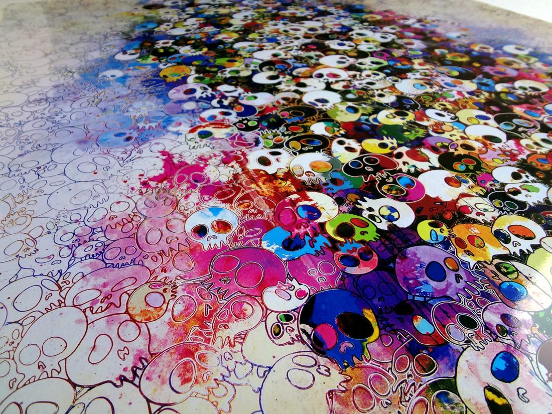 TAKASHI MURAKAMI: Who's afraid of red, yellow... Superflat, Japanese Pop Art For Sale 1