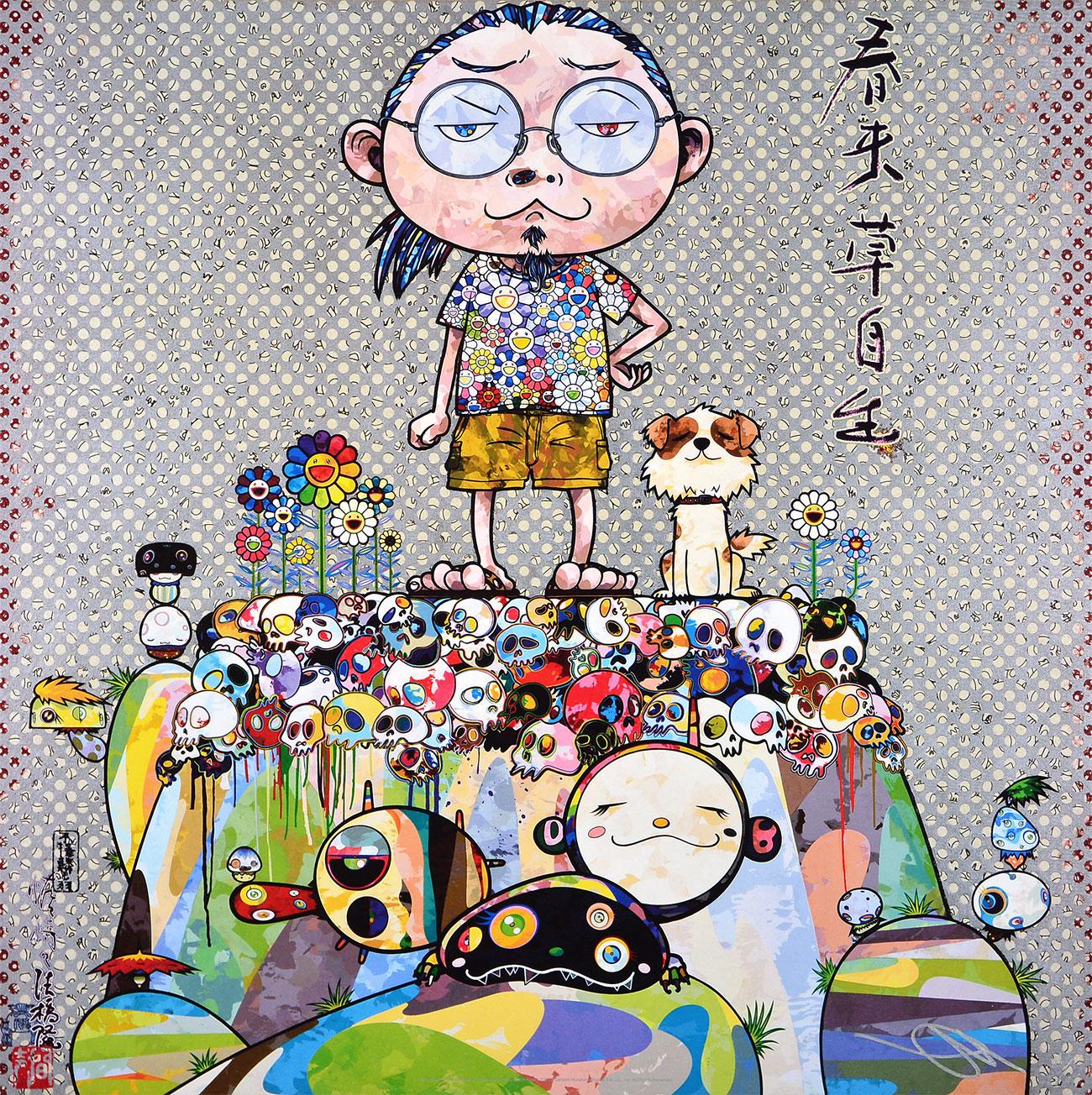 Takashi Murakami: con gli occhi puntati su... Firmato e numerato a mano. Superflat, Pop Art