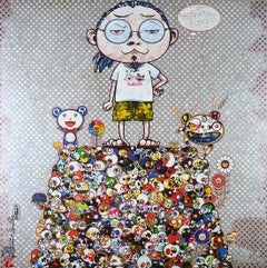 TAKASHI MURAKAMI: With the notion of... Hand signed & numbered Superflat Pop Art