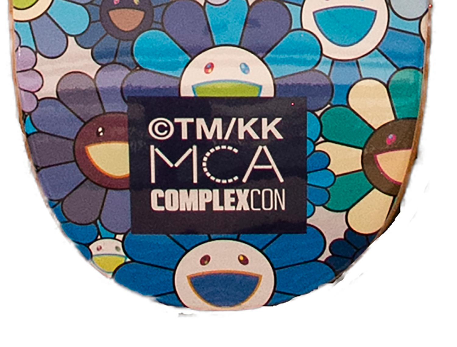 Takashi Murakami x Complexcon Deck 8.0 - Blue Multi Flower 2