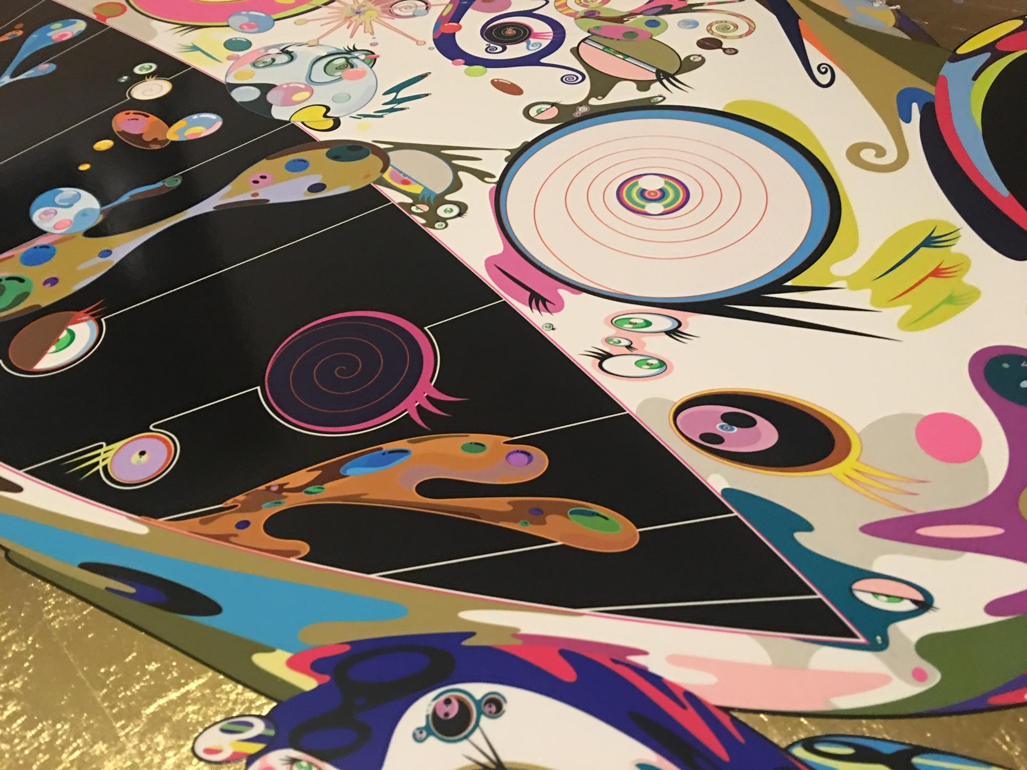 Tan tan bo (2016) ED100, (Takashi Murakami, Arte giapponese, Foglia d'oro) in vendita 6