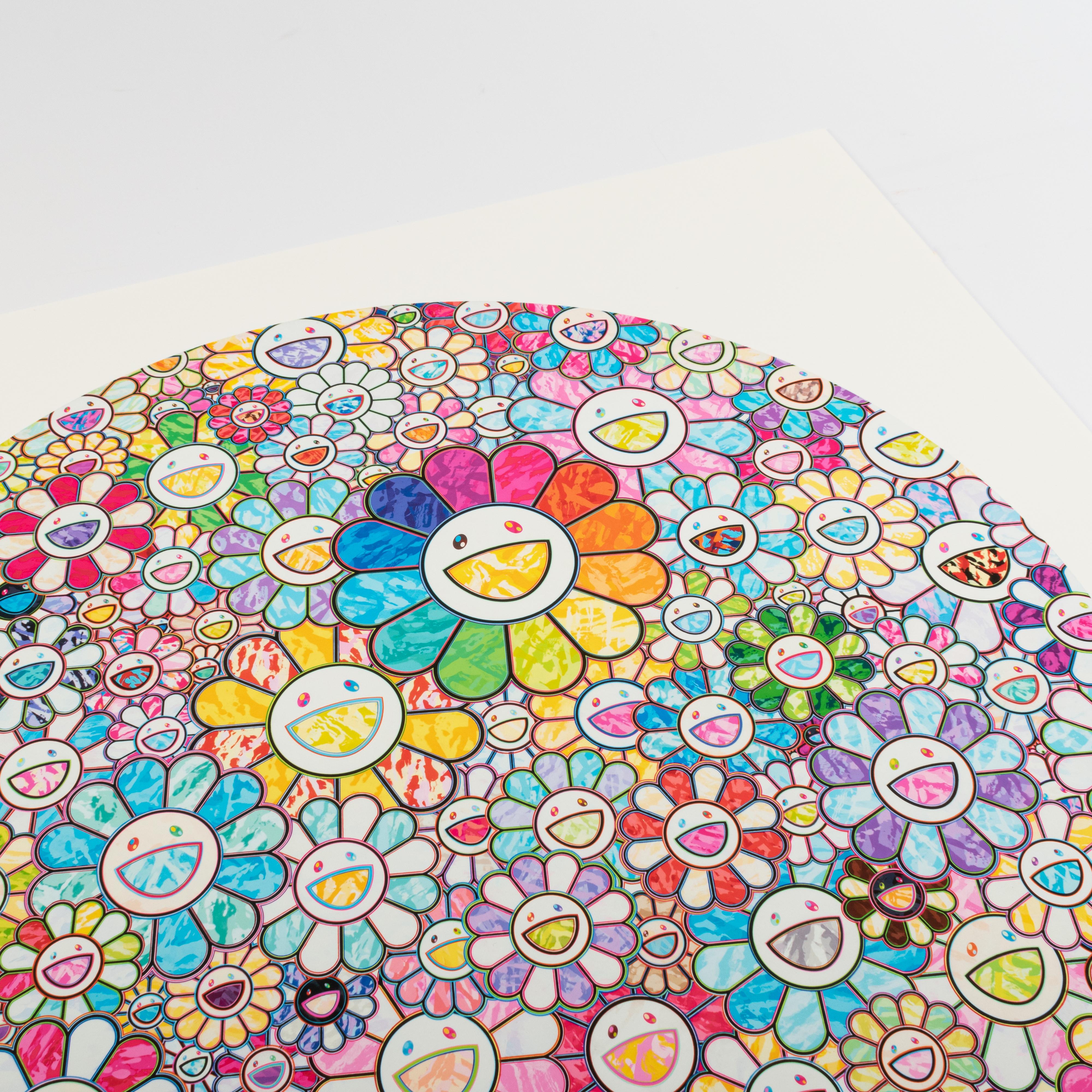 Gracias por el maravilloso destino - Print Contemporáneo de Takashi Murakami