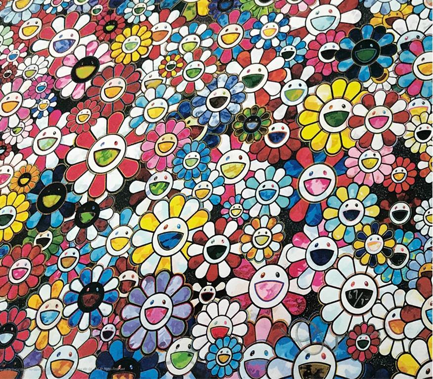 THE FUTURE WILL BE FULL OF SMILE! FOR SURE! - Pop Art Print by Takashi Murakami